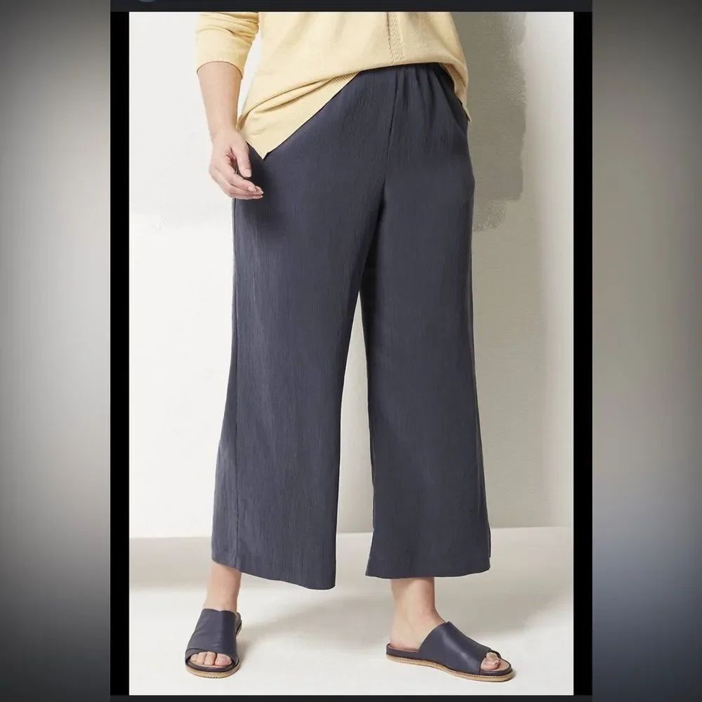 Pure Jill Sand-Washed Full-Leg Crops